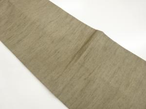 手織り紬無地名古屋帯